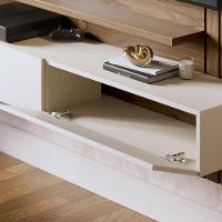 Home Suspenso Juriti 1.5 Amendoa Off White Matte - Colibri - 5