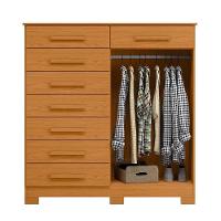 Cômoda Verona 2 Portas E 8 Gavetas Cinamomo - Móveis Albatroz Cinamomo - 3