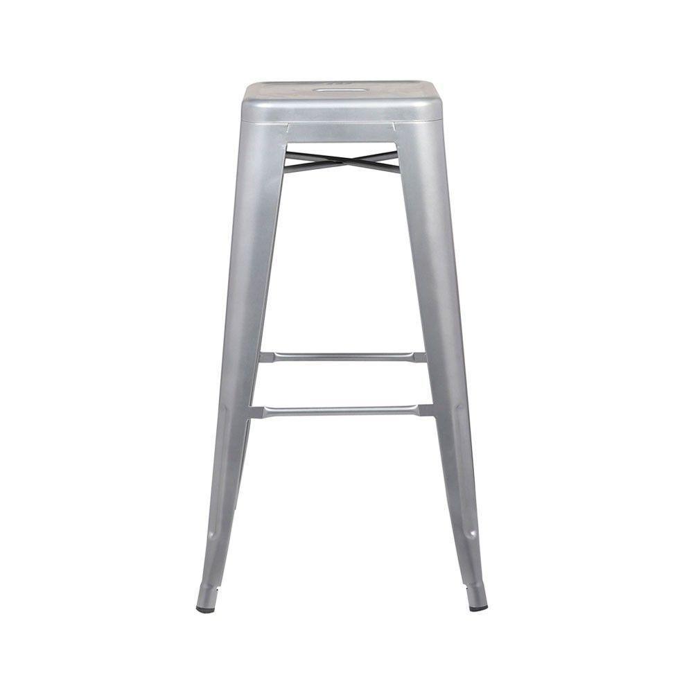 Banqueta Tolix Alta Cinza - 2