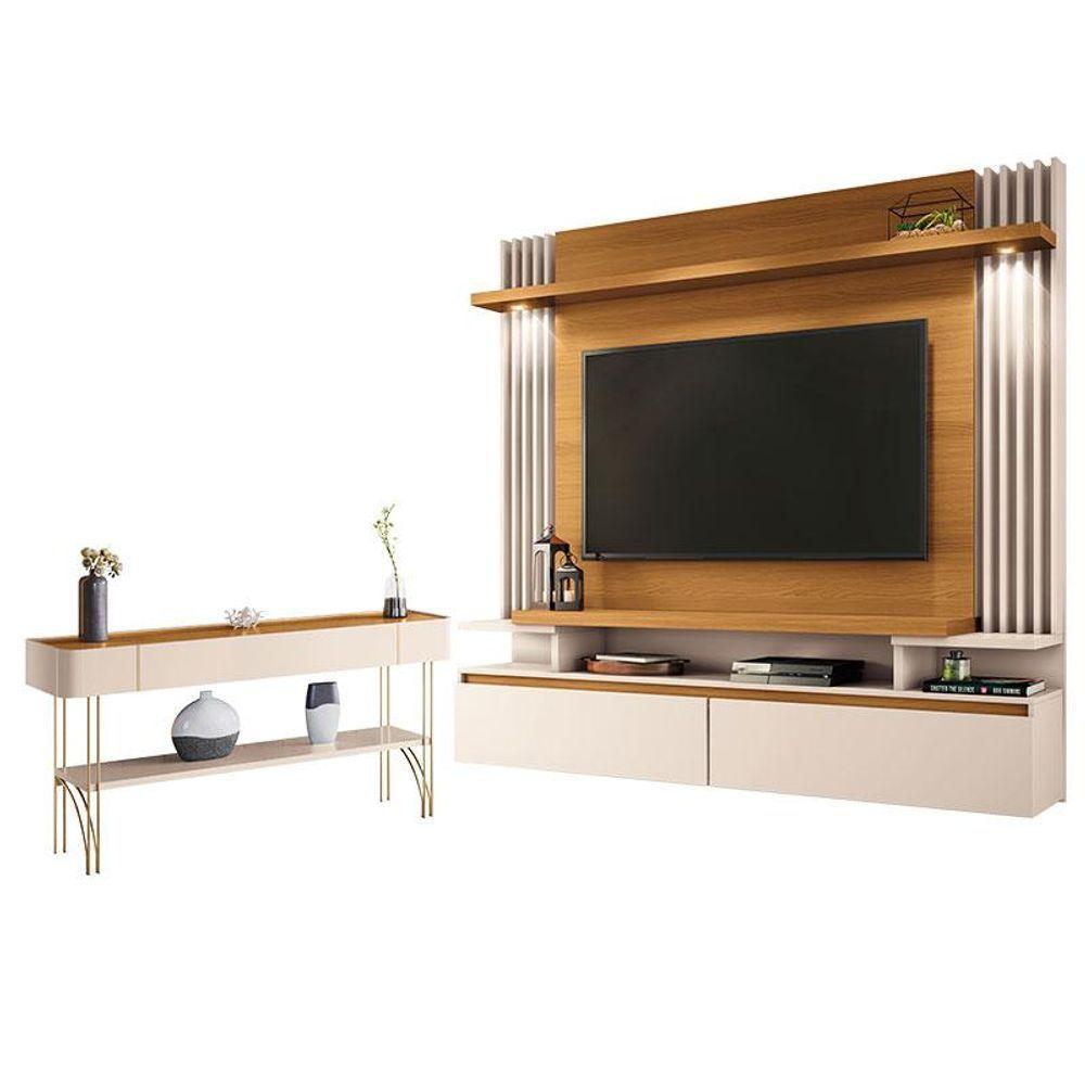 Home Suspenso Cosmo E Aparador Vivant Cinamomo Off White - Hb Móveis - 1