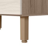 Armario Aereo Balcao 2 Portas 80cm Mdf Kali Nicioli Carvalho Toq Bianco Toq - 7