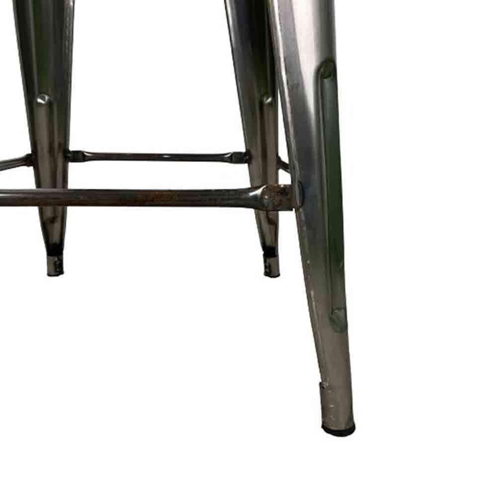 Banqueta Tolix Média - Natural Envernizada - 4