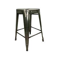 Banqueta Tolix Média - Natural Envernizada - 1