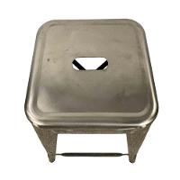 Banqueta Tolix Média - Natural Envernizada - 5