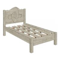 Cama Solteiro Siena 100% Mdf Com Sarrafo Em Madeira Carmolar Artico - 3