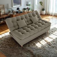 Sofa Cama 2 Lugares 185 Cm Duda Veludo Maserati Milani Store Marrom Claro - 8