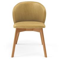 Kit 04 Cadeiras De Jantar E Estar Living Estofada Mia L02 Couríssimo Fendi - Lyam Decor - 3