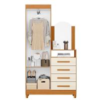 Cômoda New Capri 2 Portas E 4 Gavetas Cinamomo/off White Com Espelho - Móveis Albatroz Cinamomo/off White - 3