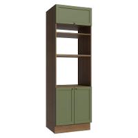 Torre Quente 70 Cm 3 Portas Vik Madesa Rustic/verde - 1