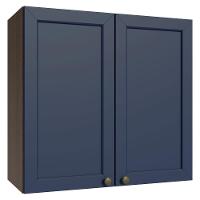 Armário Aéreo 70 Cm 2 Portas Vik Madesa Rustic/azul - 1