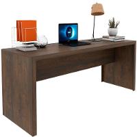Mesa Para Escritório Escrivaninha 180 Cm Rústico - 1