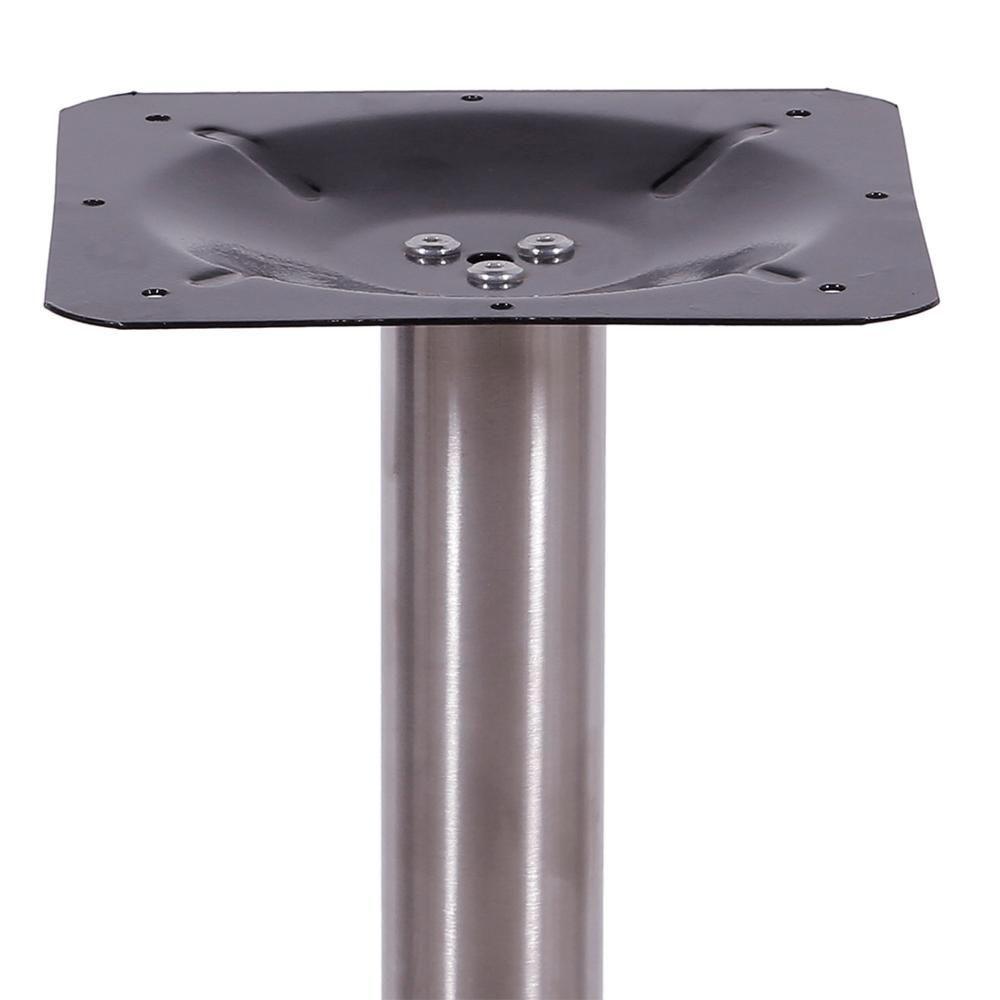 Mesa Beta Inox 75 Cm (altura) Disco Redondo Tampo Mdp Redondo 70 Cm (larg) X 2,50 Cm (alt) Samba - 6