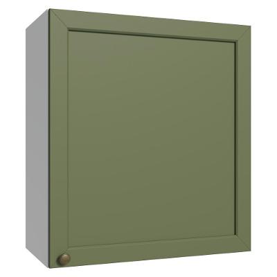 Armário Aéreo 60 Cm 1 Porta Vik Madesa Branco/verde
