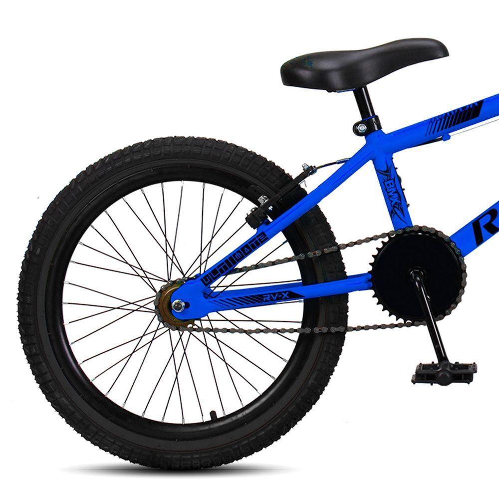 Bicicleta Aro 20 Bmx Rv-x Aero Freio V-brake Infantil Azul Escuro - 3