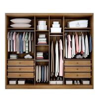 Guarda Roupa Casal Com Espelho 6 Portas 6 Gavetas - Linea-cumaru - Móveis Novo Horizonte