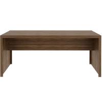 Mesa Para Escritório Escrivaninha 180 Cm Nogal - 6