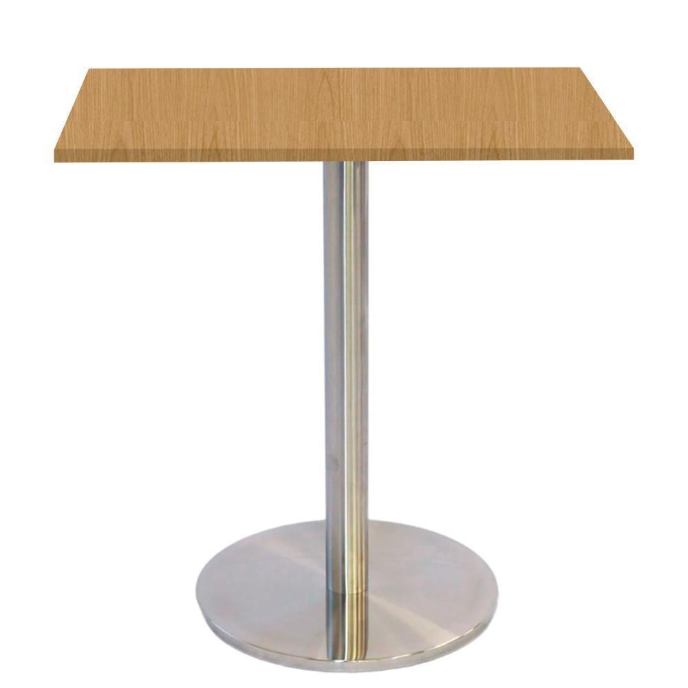 Mesa Bistrô Beta 112,50 Cm (alt) Disco Redondo Tampo Mdp Redondo 70 Cm (larg) X 2,50 Cm (alt) Samba - 1