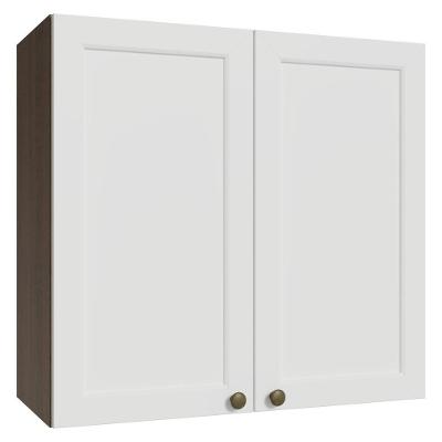 Armário Aéreo 70 Cm 2 Portas Vik Madesa Rustic/branco