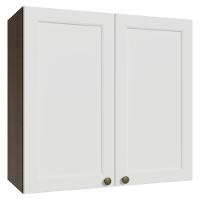 Armário Aéreo 70 Cm 2 Portas Vik Madesa Rustic/branco - 1