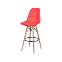 Banqueta Eames Dkr Botonê Vermelho - 1