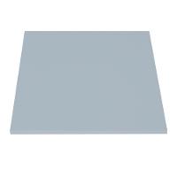 Mesa Pisa Beta Bistrô Fratini 107,50cm (a) Disco Redondo Branco Tampo Mdp Quadrado Cinza 60cm (l) - 6