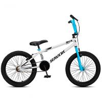 Bicicleta Aro 20 Bmx Rv-x Aero Freio V-brake Infantil Branca E Azul - 1