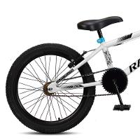 Bicicleta Aro 20 Bmx Rv-x Aero Freio V-brake Infantil Branca E Azul - 3