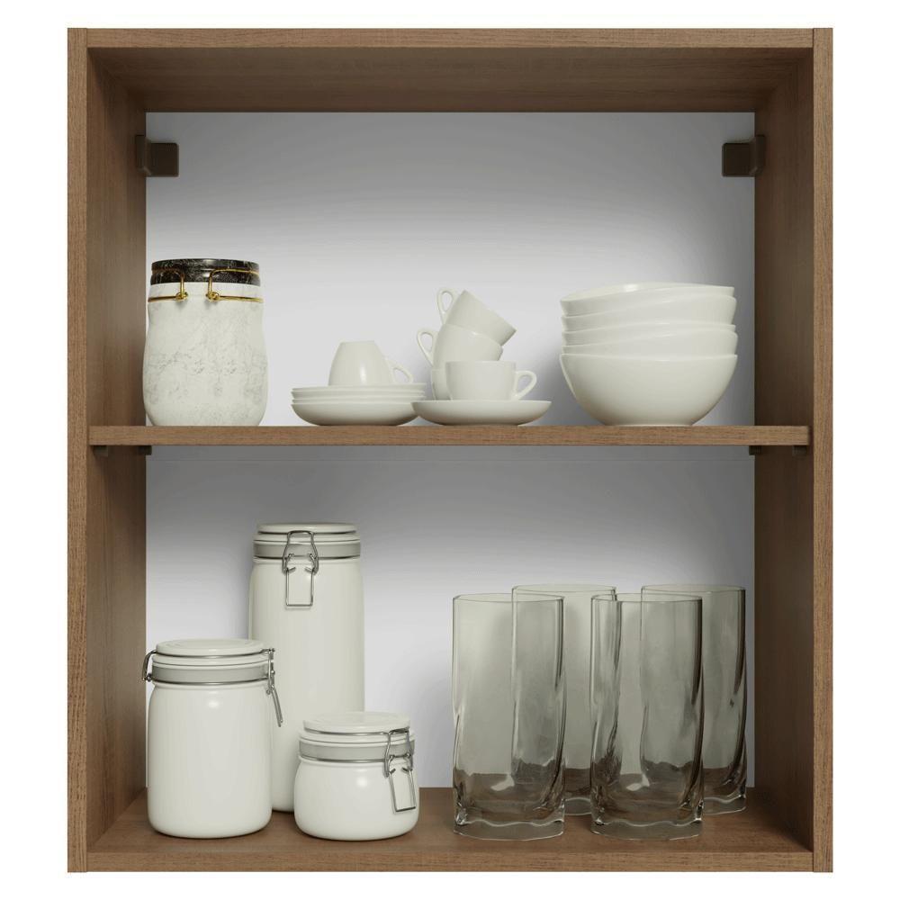 Armário Aéreo 60 Cm 1 Porta Vik Madesa Rustic/verde - 5