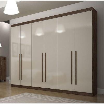 Guarda Roupa Casal Gramado-canion 6 Portas 6 Gavetas Gramado-canion - Off White MDF