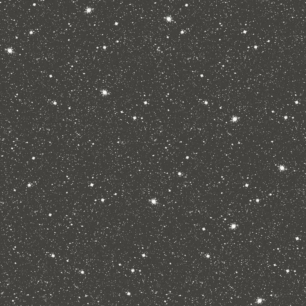 Papel De Parede G78407 Espaço Sideral - Preto E Gliter Tiny Tots 2 - G78407 - 1