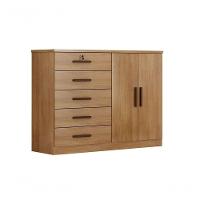 Cômoda Para Quarto Com Sapateira 5 Gavetas - Space-cumaru - Móveis Novo Horizonte - 2