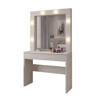Camarim Com 1 Gaveta E Led - Romance-off White - Mavau Móveis - 2