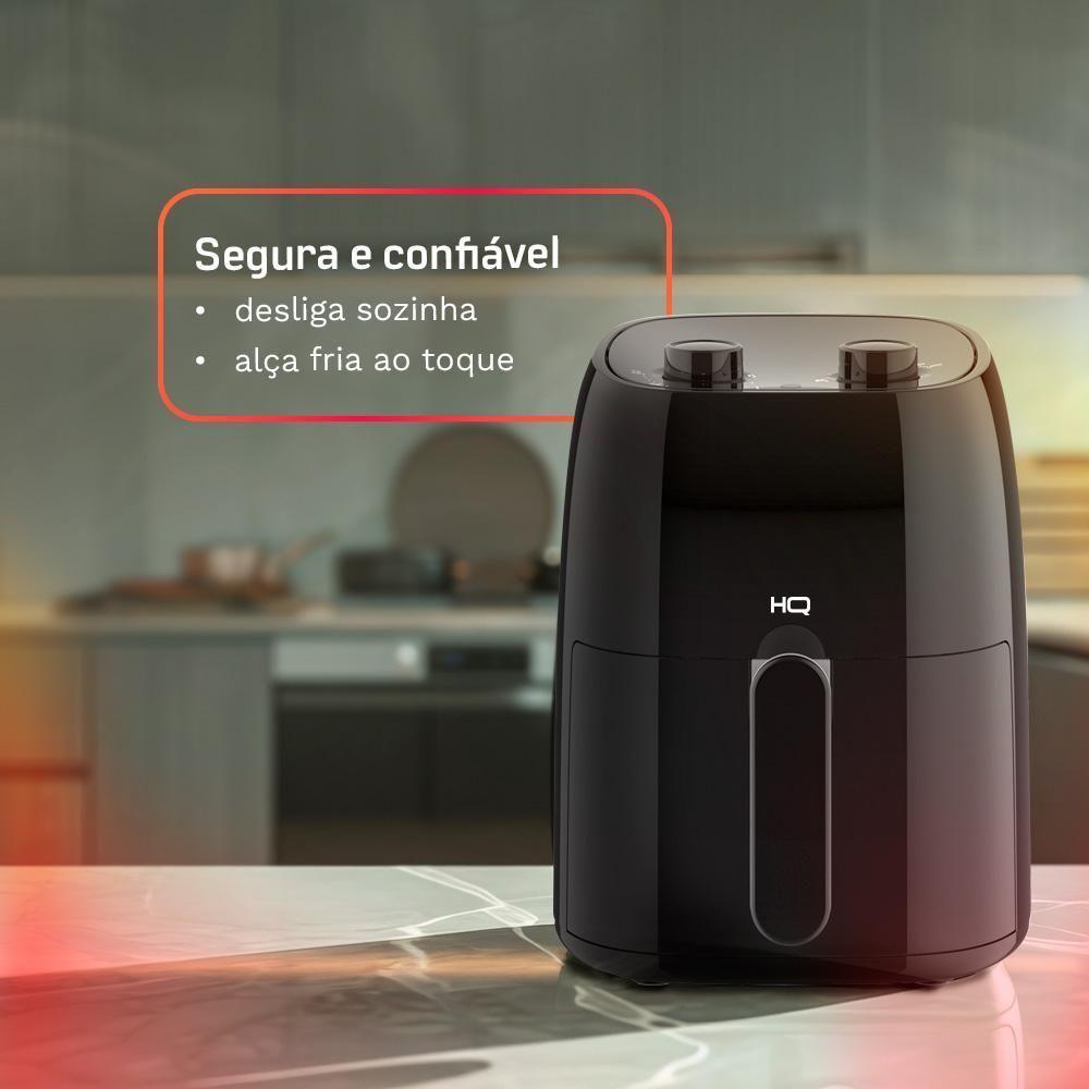 Fritadeira Sem óleo Airfryer HQ Preto 4,8L HQ-AF4.8LMP 220V - 7