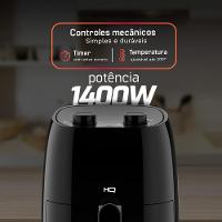 Fritadeira Sem óleo Airfryer HQ Preto 4,8L HQ-AF4.8LMP 220V - 8