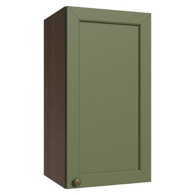 Armário Aéreo 35 Cm 1 Porta Vik Madesa Rustic/verde