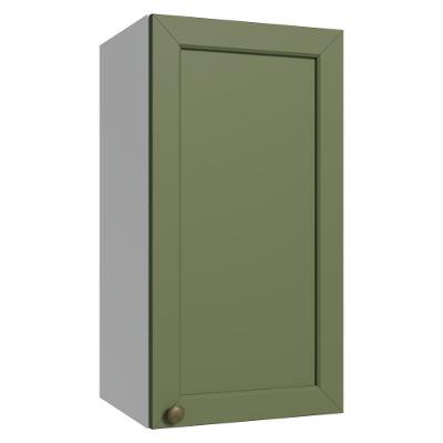 Armário Aéreo 35 Cm 1 Porta Vik Madesa Branco/verde