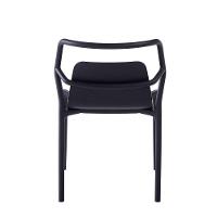 Kit 2 Cadeiras Empilhável Enjoy Rivatti 53 Cm (largura) Polipropileno (pp) Preto Com Proteção Uv - 5