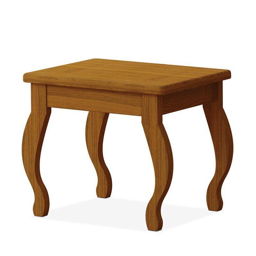 Banqueta Para Penteadeira Camarim Freijó - Móveis Luapa Freijó - 1