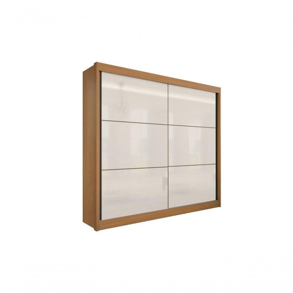 Guarda Roupa Casal 2 Portas 6 Gavetas - Cancun-cinamomo-off White - Móveis D'doro - 1