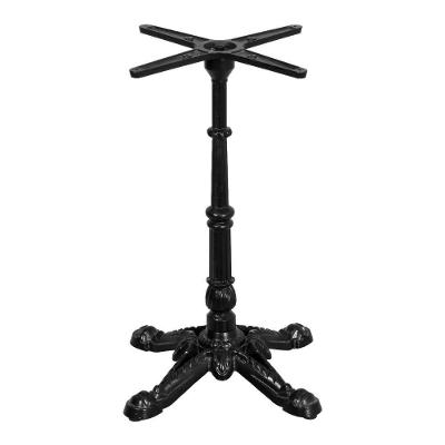 Base De Mesa Apus Em Ferro Preto 72,50 Cm (altura) Base Em X Ferro Preto
