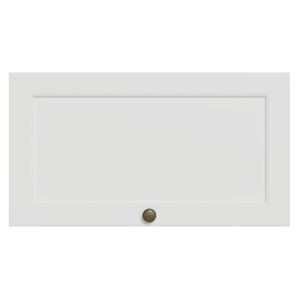 Armário Aéreo 60 Cm 1 Porta Basculante Vik Madesa Rustic/branco - 9