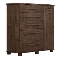 Cômoda Para Quarto Com Sapateira 6 Gavetas - 046-canion - Star Móveis - 2