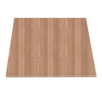 Mesa Pisa Beta Bistrô Fratini 107,50cm (a) Disco Redondo Branco Tampo Mdp Quadrado Noce Nat 70cm (l) - 5