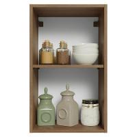 Armário Aéreo 40 Cm 1 Porta Vik Madesa Rustic/branco