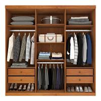 Guarda Roupa Casal 6 Portas 4 Gavetas - Suécia-cinamomo-off White - Tcil Móveis - 3