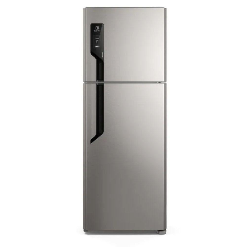 Refrigerador Electrolux Frost Free Com AutoSense 480L Efficient Duplex Inox Look 110V - 1
