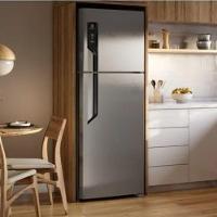 Refrigerador Electrolux Frost Free Com AutoSense 480L Efficient Duplex Inox Look 110V - 8