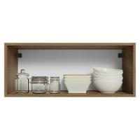 Armário Aéreo 80 Cm 1 Porta Basculante Vik Madesa Rustic/azul - 8