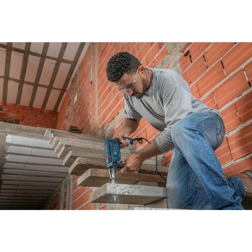Furadeira De Impacto 1/2 Bosch Gsb 13 Re 750 Watts 127v - 4