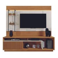 Home Para Sala De Tv Moderno Com Led - Ravena-naturale-off White - Mavau Móveis - 1